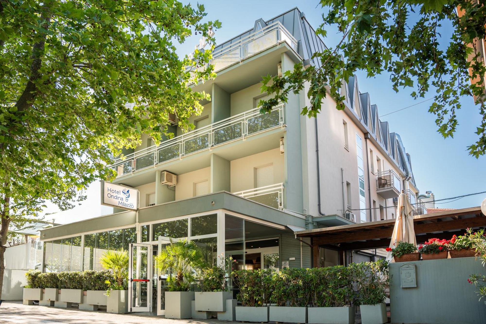 Hotel Ondina E Milazzo Cervia Exterior photo